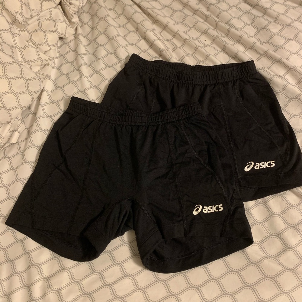 2 pairs of ASICS Spandex size small